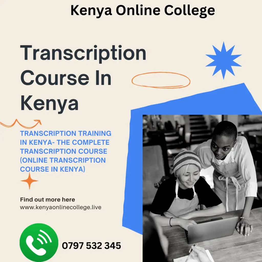 Transcription training in Kenya