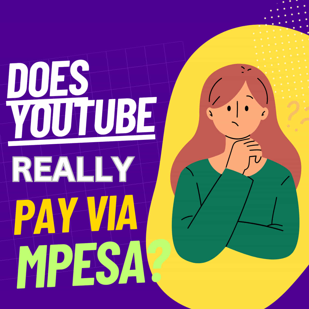 Does Youtube pay through Mpesa