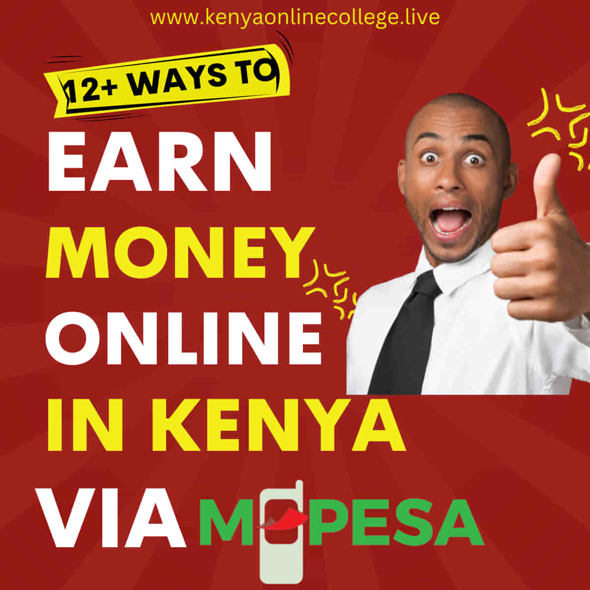 How to earn money online in Kenya via mpesa