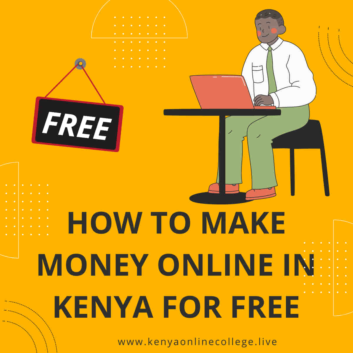 How to make money online in Kenya for free