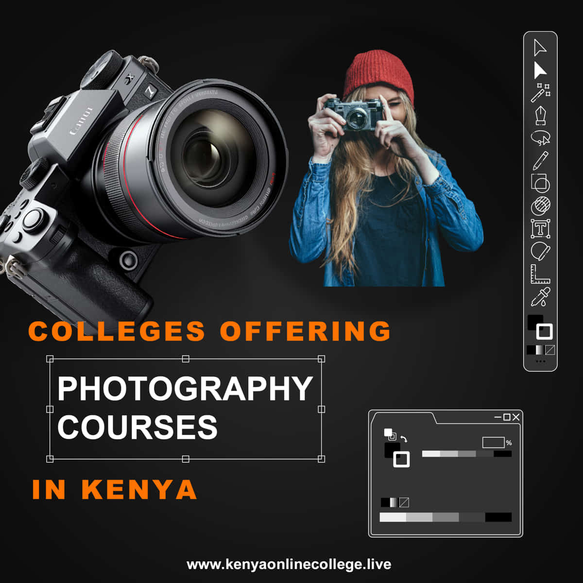 Colleges offering photography courses in Kenya